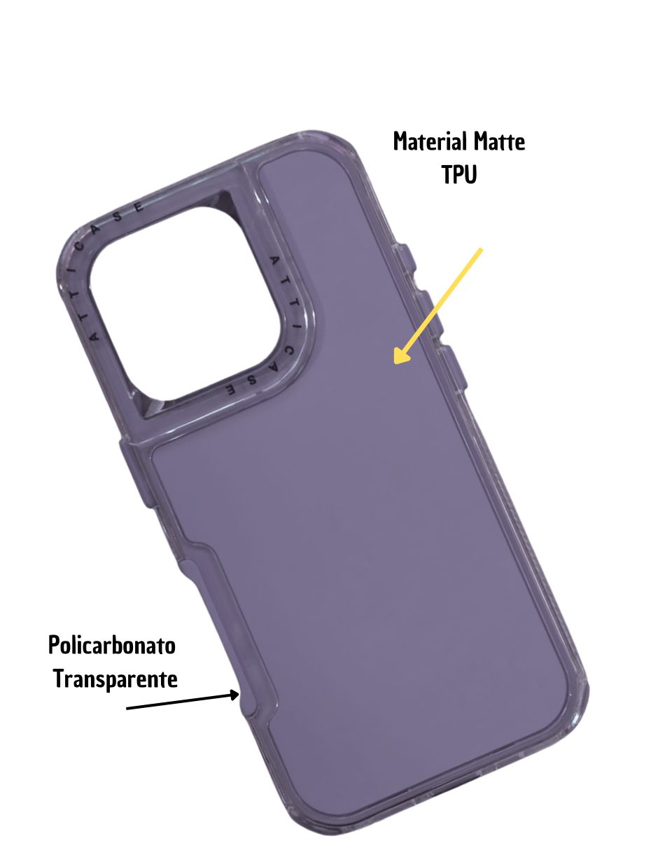 Foto 3 pulgar | Funda Uso Rudo para iPhone 16 Pro Max Lila
