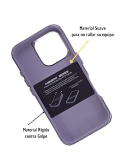 Foto 3 | Funda Uso Rudo para iPhone 16 Pro Max Lila