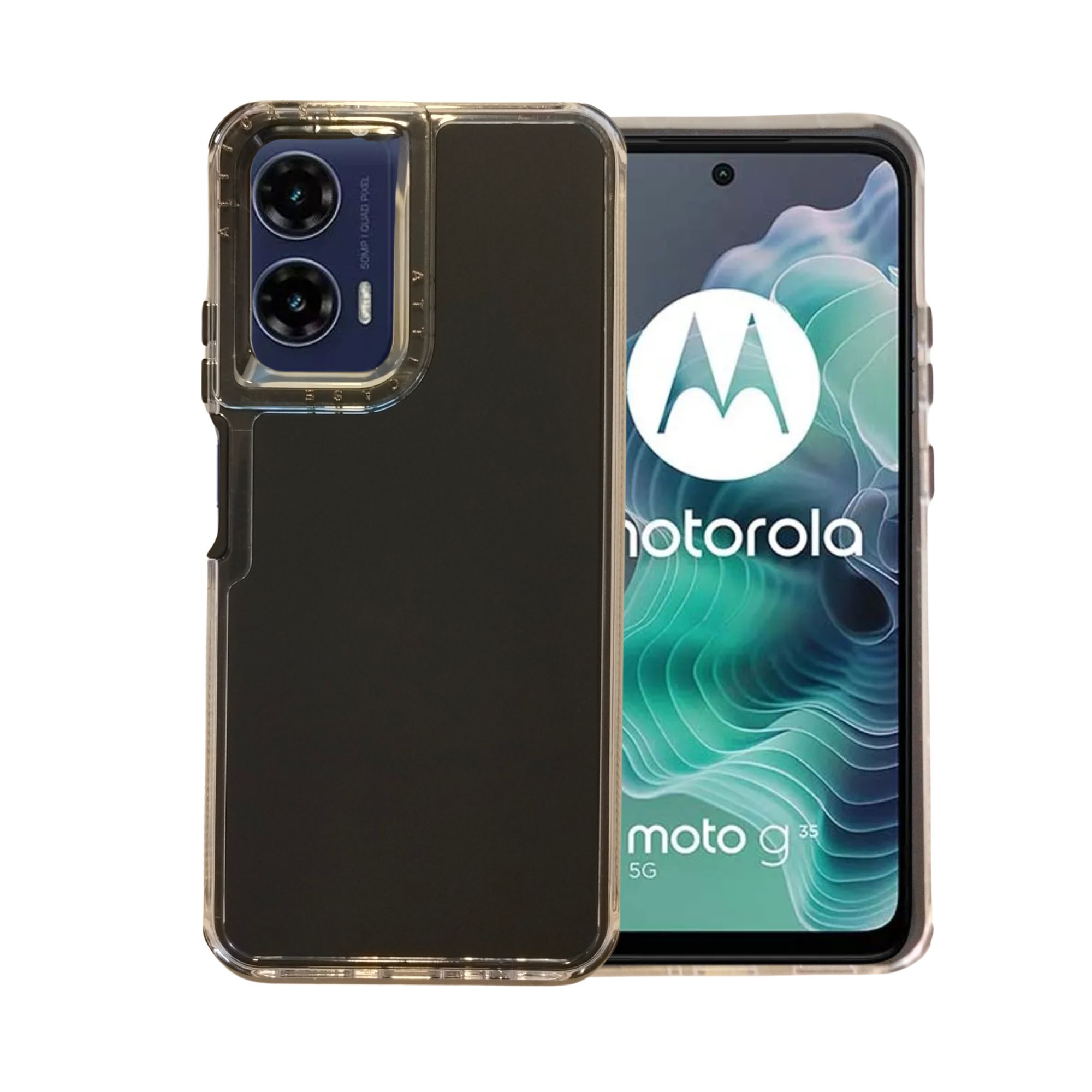 Foto 2 pulgar | Funda Uso Rudo para Moto G35 Negro