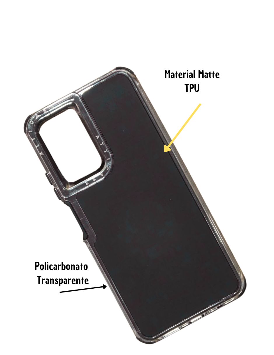 Foto 3 pulgar | Funda Uso Rudo para Moto G35 Negro