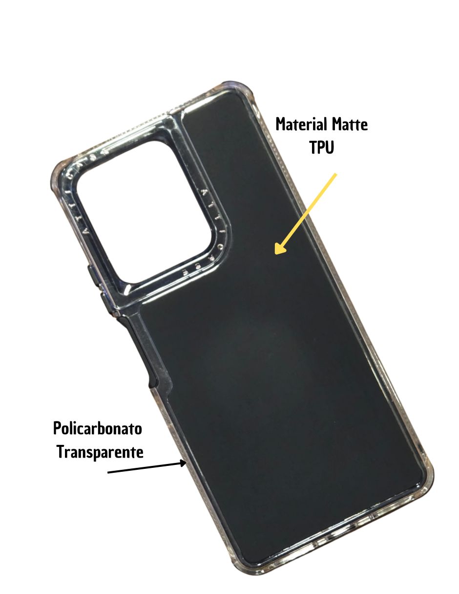 Foto 3 pulgar | Funda Uso Rudo para Moto G75 Negro