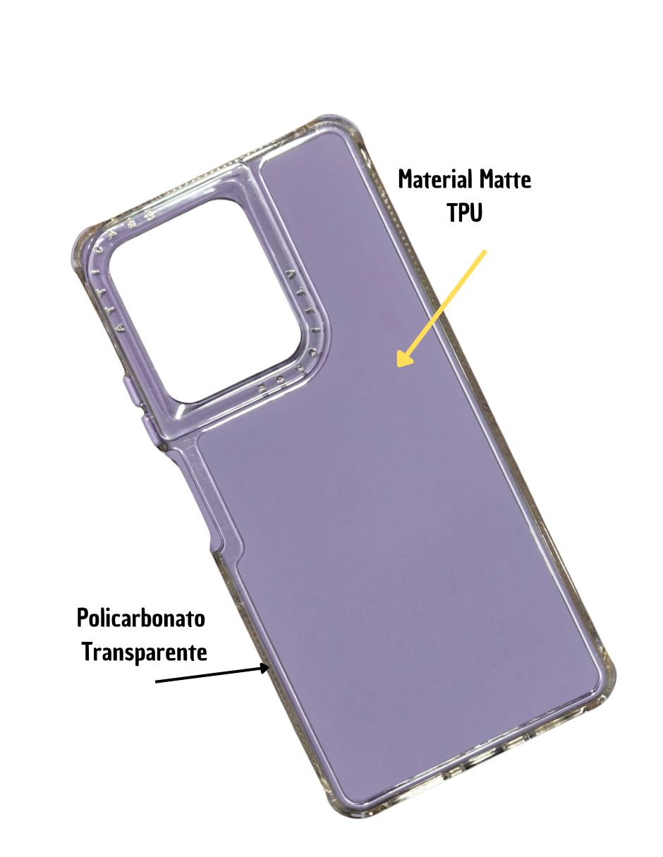 Foto 2 | Funda Uso Rudo para Moto G75 Lila