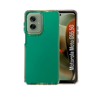Foto 1 | Funda Uso Rudo para Moto G55 Verde