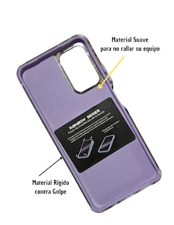Foto 3 | Funda Uso Rudo para Moto G35 Lila