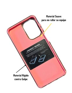 Foto 3 | Funda Uso Rudo para Moto G55 Coral