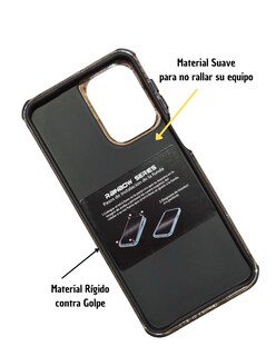 Foto 3 | Funda Uso Rudo para Moto G55 Negro