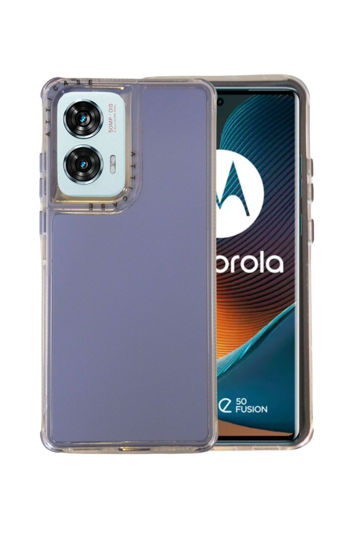 Foto 1 | Funda de Uso Rudo Atti para Moto Edge 50 Fusion