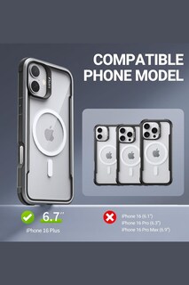 Foto 2 | Funda Aluminio Raptic Shield Maganetico Para Iphone 16 Plus Negro
