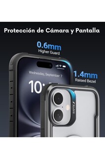 Foto 7 | Funda Aluminio Raptic Shield Maganetico Para Iphone 16 Plus Negro