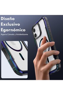 Foto 6 | Funda Aluminio Raptic Shield Maganetico Para Iphone 16 Plus Onyx