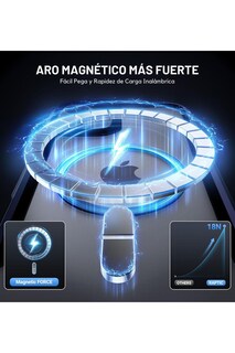 Foto 4 | Funda Aluminio Raptic Shield Maganetico Para Iphone 16 Plus Rojo