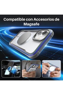 Foto 5 | Funda Aluminio Raptic Shield Maganetico Para Iphone 16 Plus Rojo