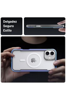 Foto 6 | Funda Aluminio Raptic Shield Maganetico Para Iphone 16 Plus Rojo