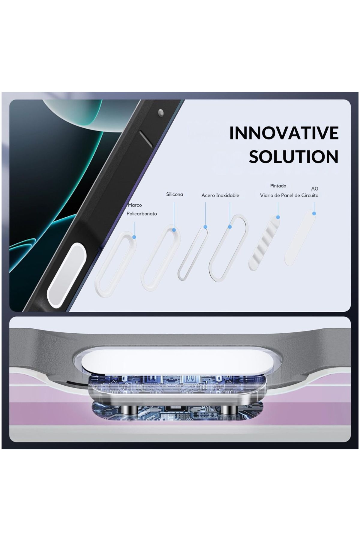 Foto 4 pulgar | Funda Aluminio Raptic Shield Maganetico Para Iphone 16 Pro Max Quartz