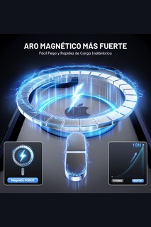 Foto 4 | Funda Aluminio Raptic Shield Maganetico Para Iphone 16 Plus Blue Gradient