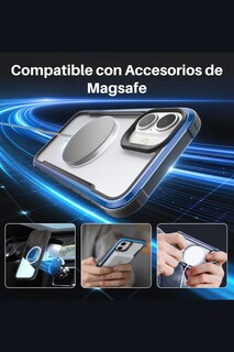 Foto 5 | Funda Aluminio Raptic Shield Maganetico Para Iphone 16 Plus Blue Gradient