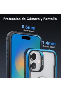 Foto 7 | Funda Aluminio Raptic Shield Maganetico Para Iphone 16 Plus Blue Gradient