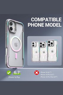 Foto 7 | Funda Aluminio Raptic Shield Maganetico Para Iphone 16 Plus Quartz