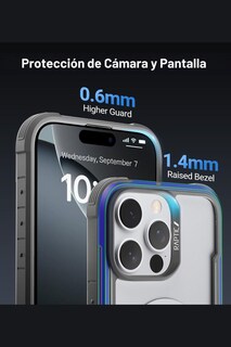 Foto 7 | Funda Aluminio Raptic Shield Maganetico Para Iphone 16 Pro Iridiciente