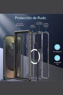 Foto 6 | Funda Aluminio Raptic Shield Uso Rudo Magnetico Para Samsung S25 Ultra Negro