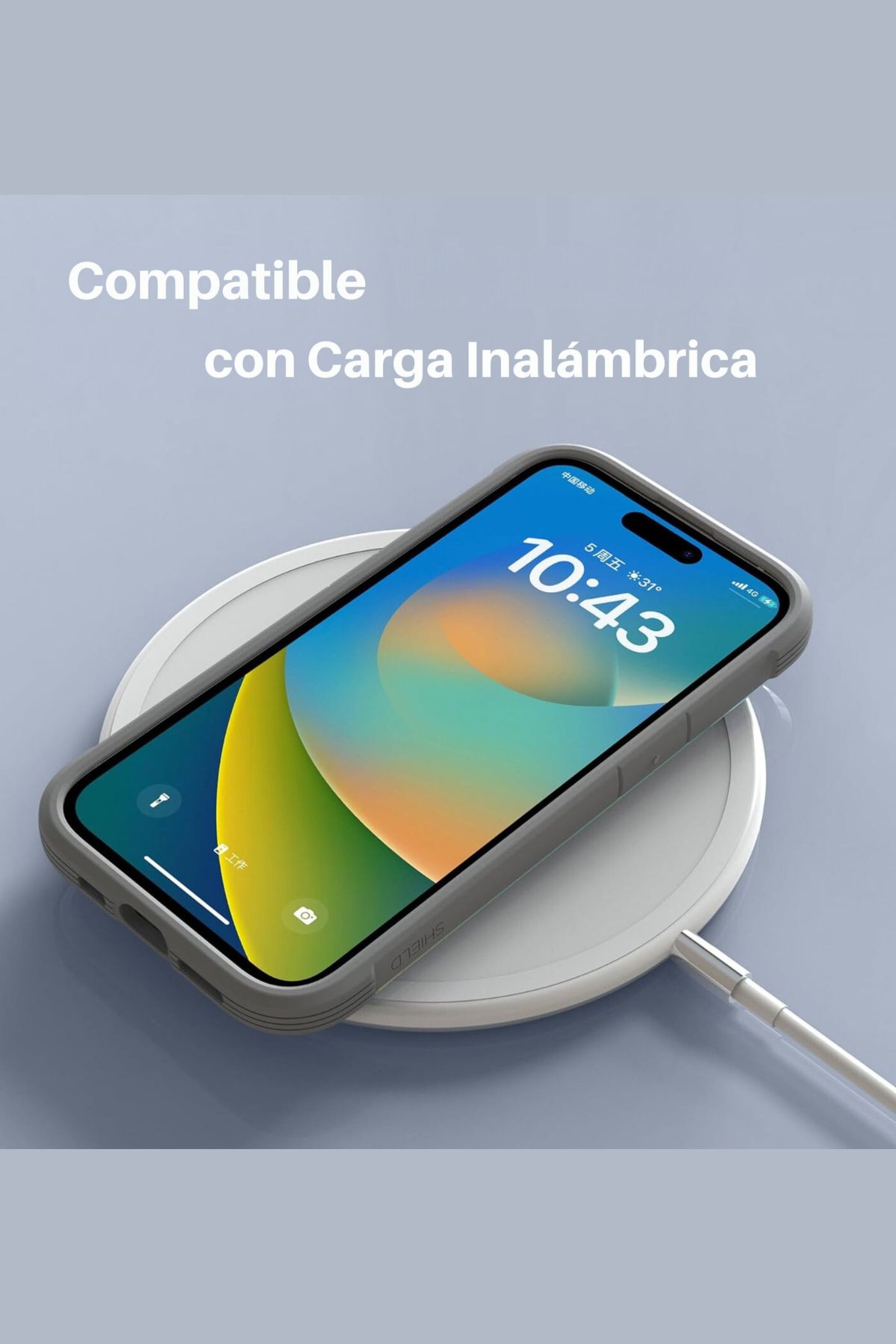 Foto 8 | Funda Aluminio Raptic Shield Uso Rudo Para Iphone 16 Pro Max Iridicente