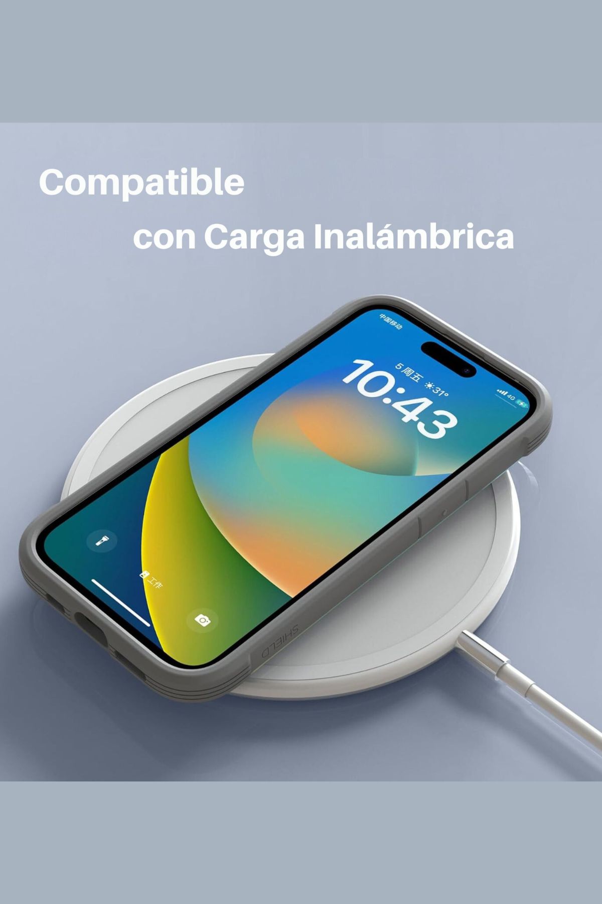 Foto 9 pulgar | Funda Aluminio Raptic Shield Uso Rudo Para Iphone 16 Iridicente