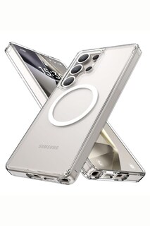 Foto 1 | Funda Aluminio Raptic Crystal Uso Rudo Magnetico Para Samsung S25 Ultra Transparente