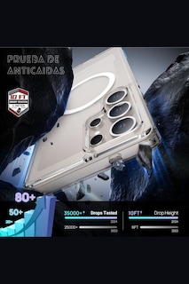 Foto 3 | Funda Aluminio Raptic Crystal Uso Rudo Magnetico Para Samsung S25 Ultra Transparente