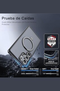 Foto 3 | Funda Policarbonato Raptic Air Stand Para Samsung S25 Transparente