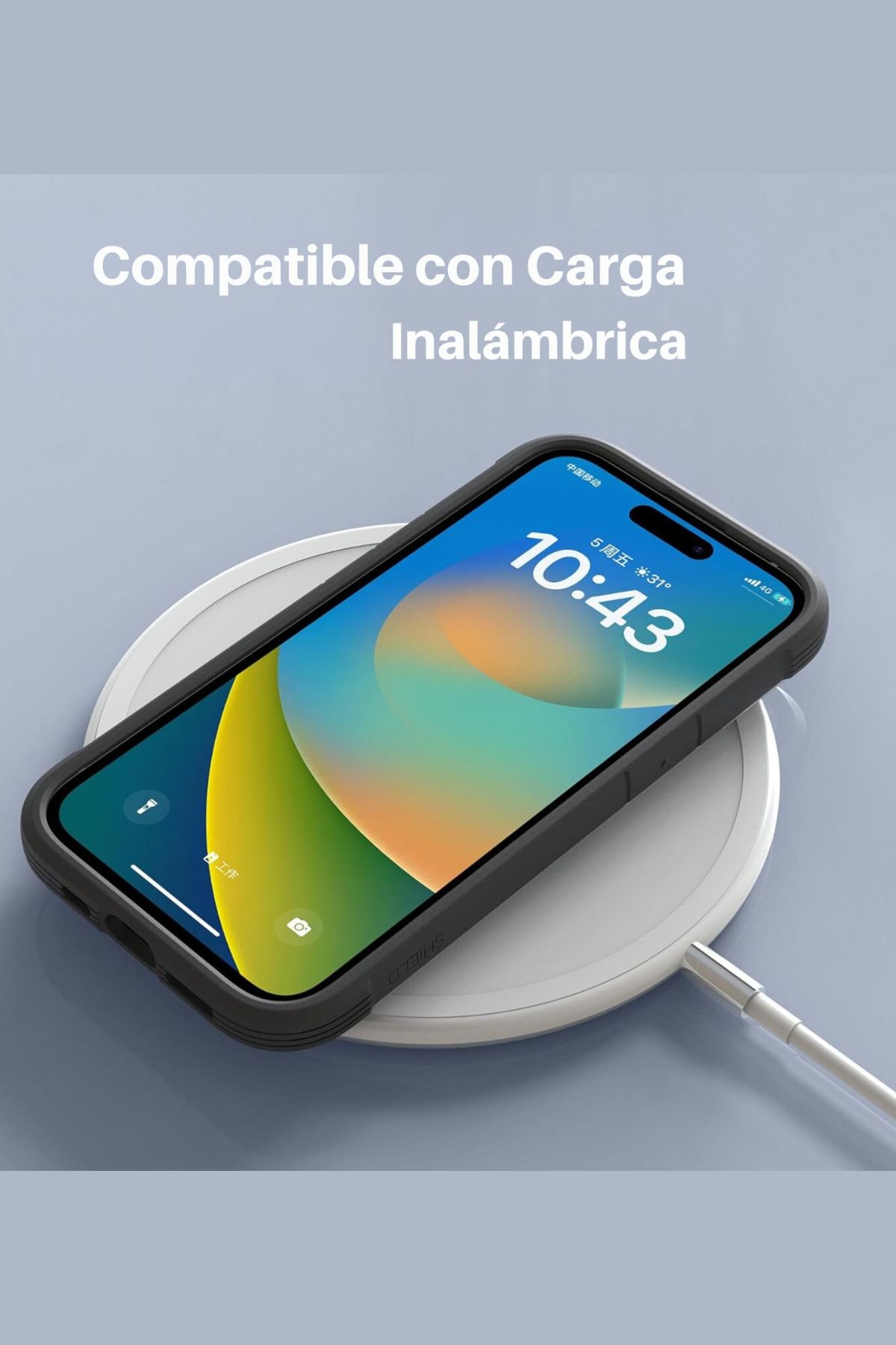 Foto 9 pulgar | Funda Aluminio Raptic Shield Uso Rudo Para Iphone 16 Pro Negro