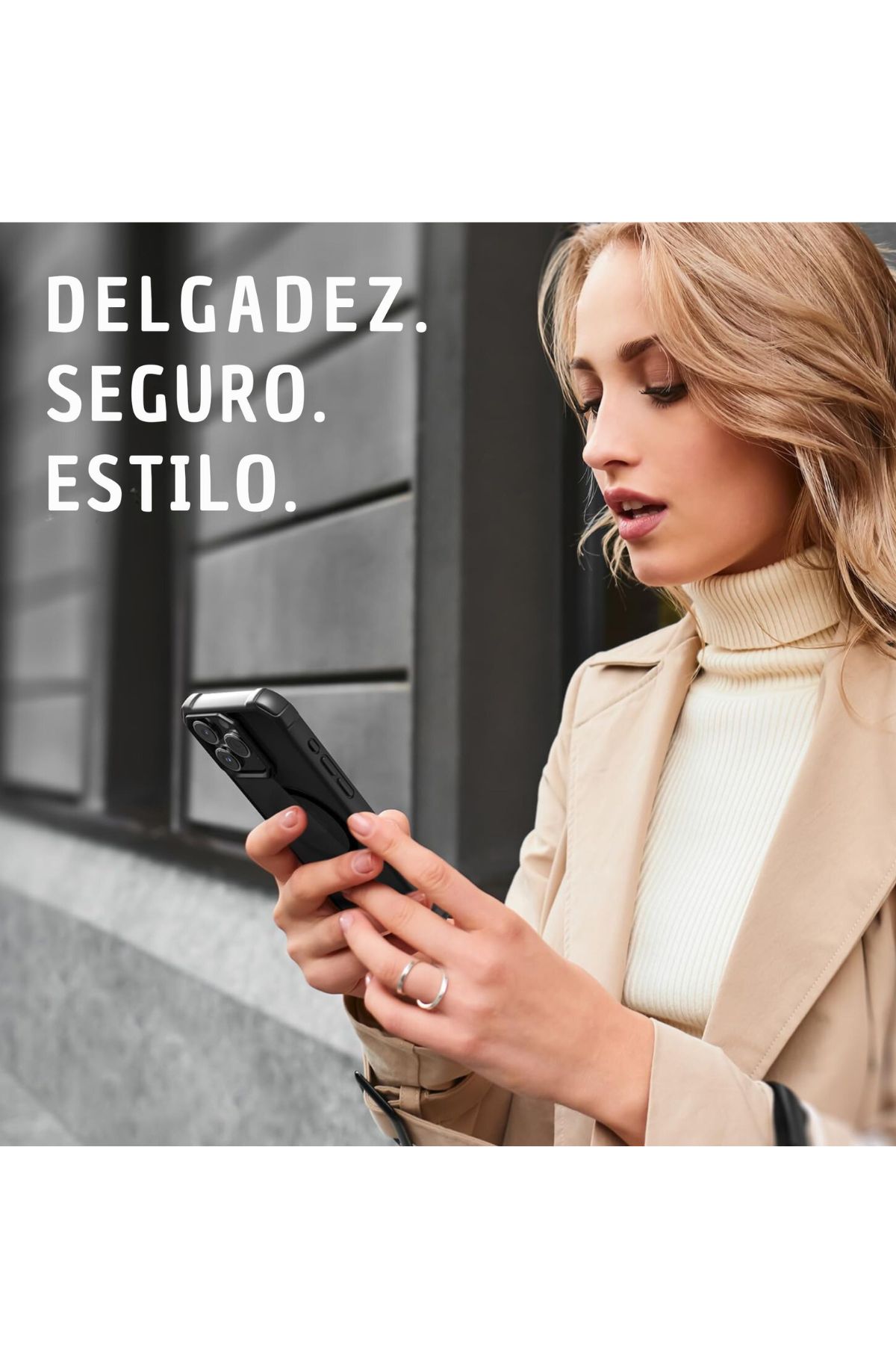 Foto 8 | Funda Policarbonato Raptic Dual Impact Para Iphone 16 Pro Max Negro