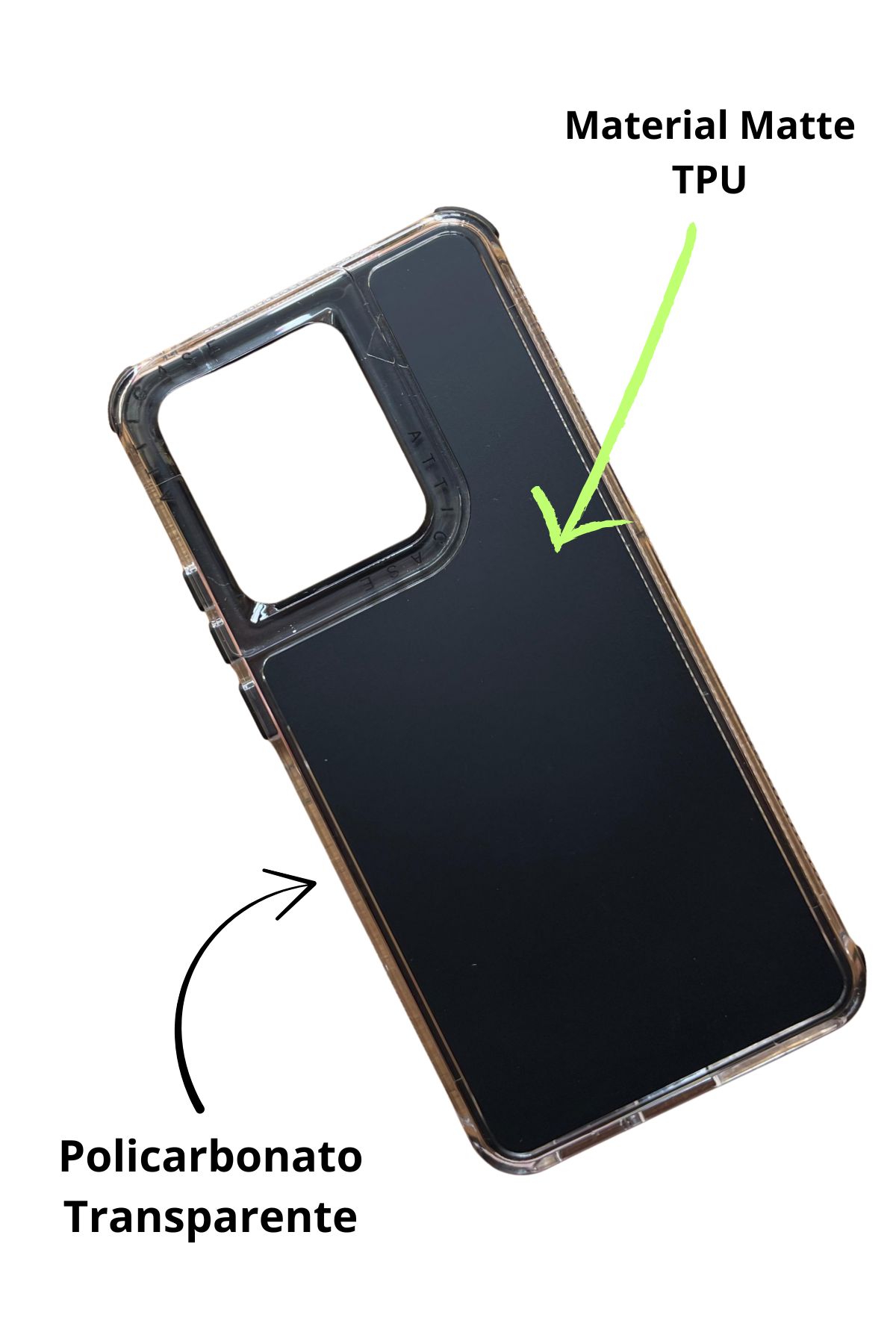 Foto 3 pulgar | Funda Uso Rudo Doble Capa Rainbow Paint Para Zte Axon 60 Lite Negro