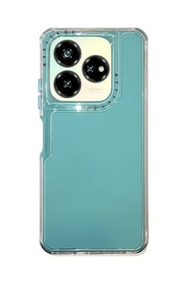 Foto 1 | Funda Uso Rudo Doble Capa Rainbow Paint Para Zte Axon 60 Lite Verde