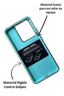 Foto 3 | Funda Uso Rudo Doble Capa Rainbow Paint Para Zte Axon 60 Lite Verde