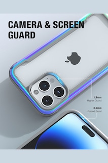 Foto 3 | Funda Aluminio Raptic Shield Uso Rudo Para Iphone 15 Pro Max Iridicente