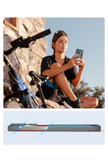 Foto 4 | Funda Aluminio Raptic Shield Uso Rudo Para Iphone 15 Pro Max Iridicente