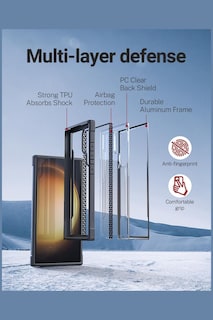 Foto 5 | Funda Aluminio Raptic Shield Uso Rudo Para Samsung S24 Ultra Negro