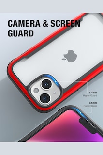 Foto 3 | Funda Aluminio Raptic Shield Uso Rudo Para Iphone 15 Rojo
