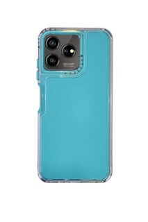 Foto 1 | Funda Uso Rudo Doble Capa Rainbow Paint Para Zte Axon 50 Lite Verde