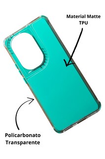 Foto 3 | Funda Uso Rudo Doble Capa Rainbow Paint Para Oppo Reno 11 Verde