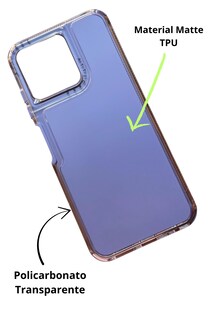 Foto 2 | Funda Uso Rudo Doble Capa Rainbow Paint Para Zte Axon 50 Lite Violeta