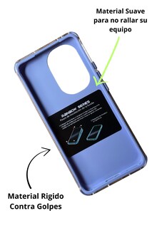 Foto 3 | Funda Uso Rudo Doble Capa Rainbow Paint Para Oppo Reno 11 Violeta