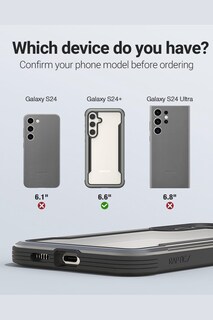 Foto 2 | Funda Aluminio Raptic Shield Uso Rudo Para Samsung S24 Plus Iridicente
