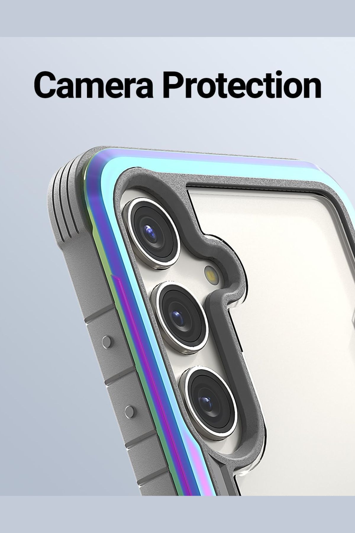 Foto 5 pulgar | Funda Aluminio Raptic Shield Uso Rudo Para Samsung S24 Plus Iridicente