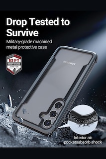 Foto 3 | Funda Aluminio Raptic Shield Uso Rudo Para Samsung S24 Negro