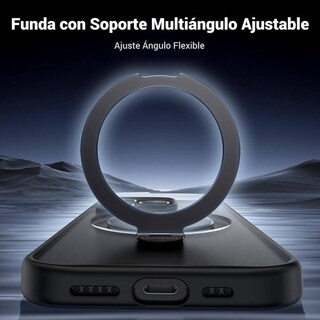Foto 3 | Funda Ugreen Lp763 Magsafe Con Soporte Iphone 15 Pro