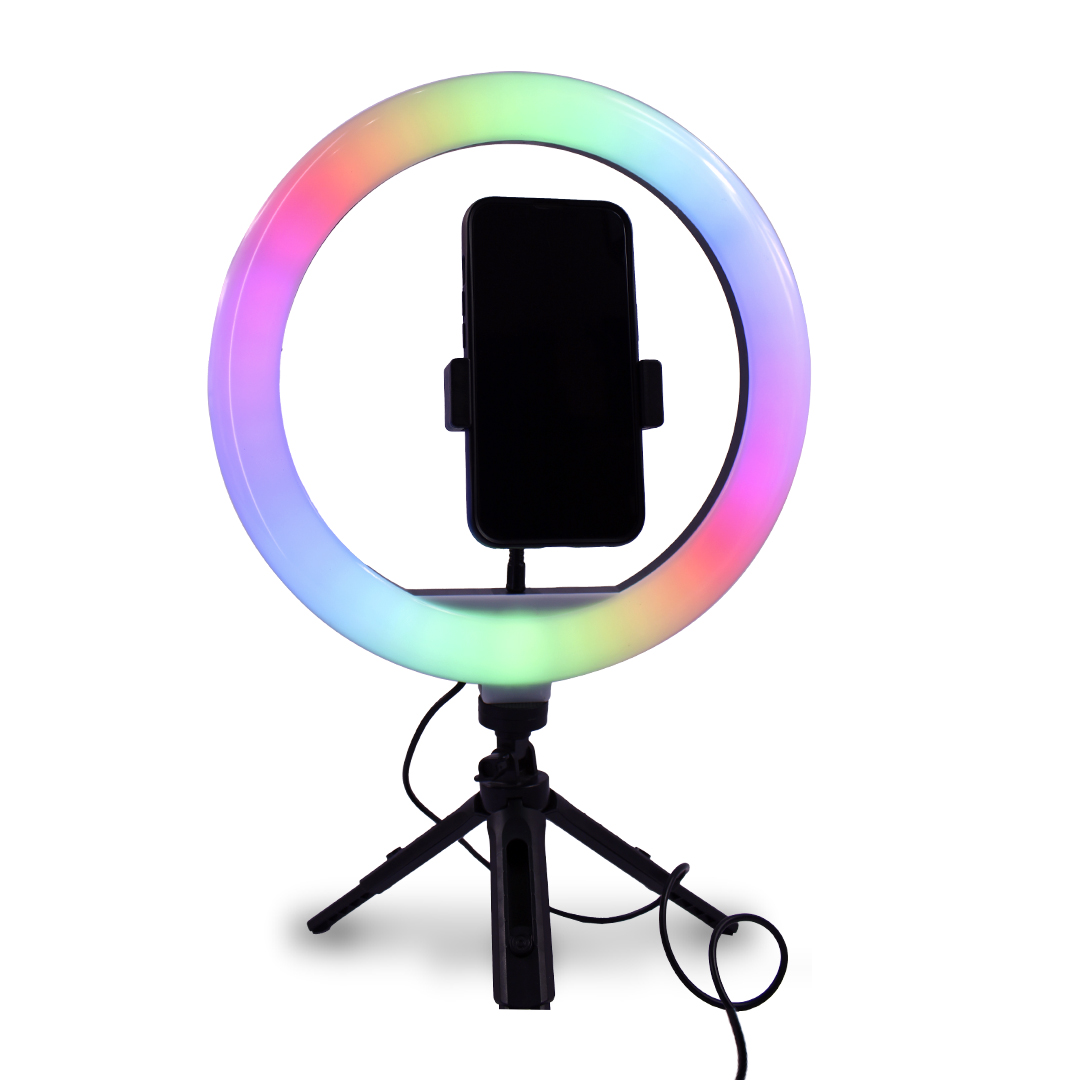 Foto 1 | Aros De Luz Led Rgb 12 Pulgadas Tres Modos De Luz Fria/ Luz Calidad / Colores