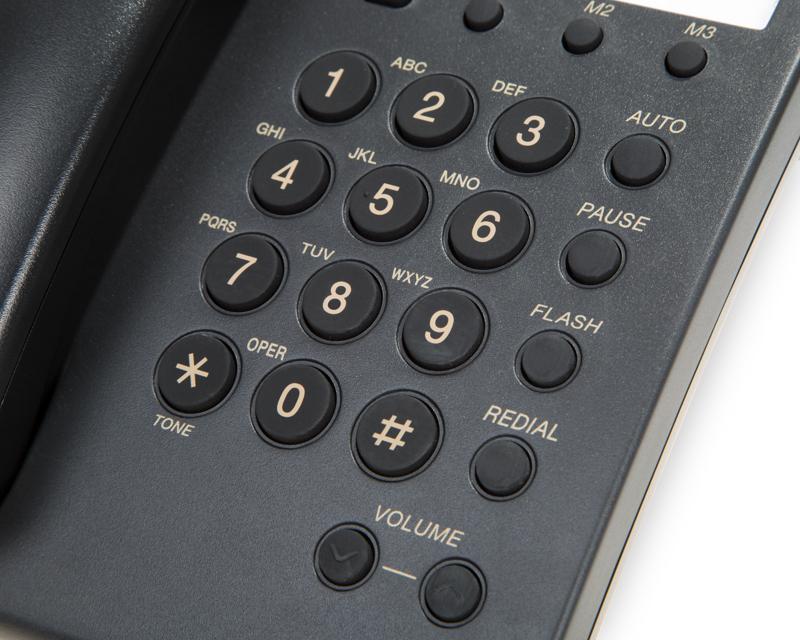 Foto 3 pulgar | Telefono Panasonic Alambrico Kx-ts500 Negro