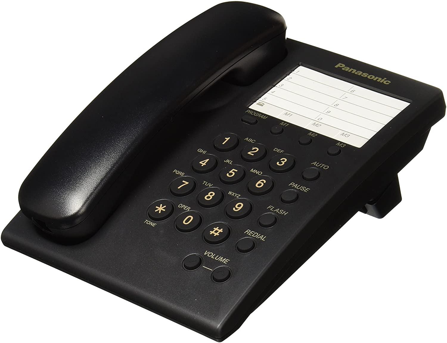 Foto 4 pulgar | Telefono Panasonic Alambrico Kx-ts500 Negro