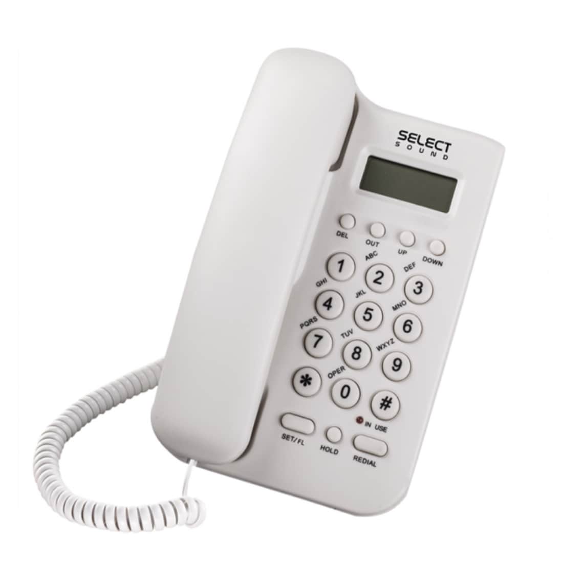 Telefono de Escritorio Select Sound 8836b Blanco $499